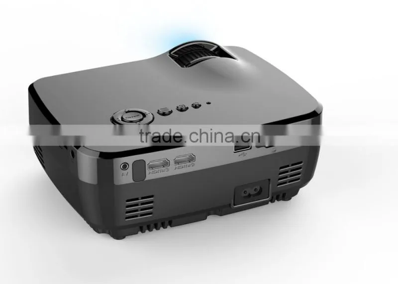Newest Launch 1200 Lumens 1080P Full HD Mini Portable GP70 LED Home Theater Projectors