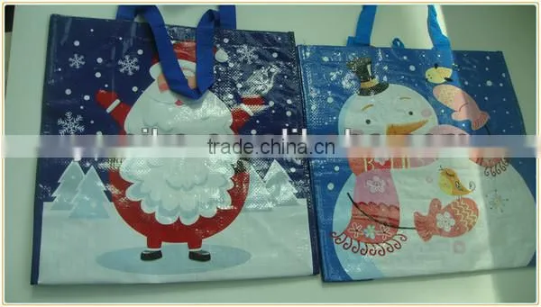 Christmas series pp woven bags china