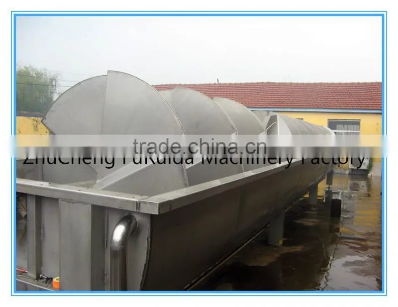 chicken feet spiral cooling machine