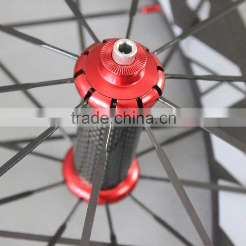 38mm clincher carbon fiber wheels bicycle wheelset road bike with Powerway R36 Hub Sapim cx-ray spoke