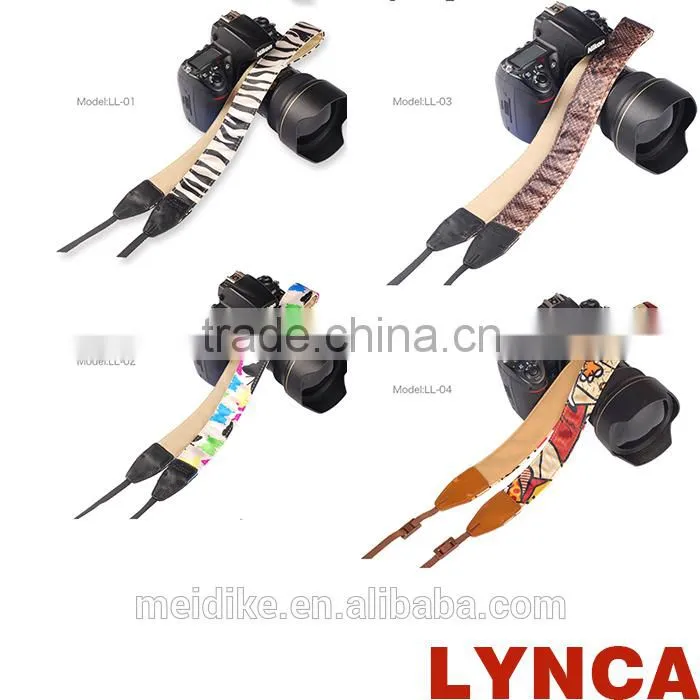 Hot selling illustration series film custom camer strap ends for all SLR/DSLR