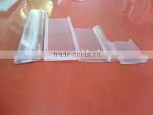 supermarket price tag holder price label holder plastic grip sign holder