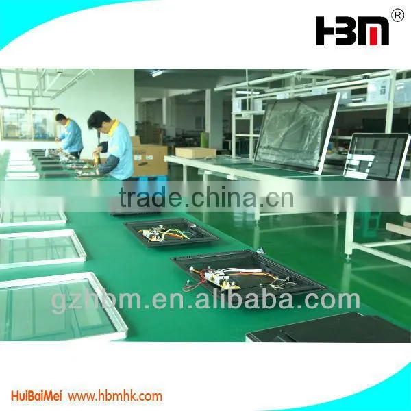shoe-cleaning machine floor stand lcd touch screen advertising display