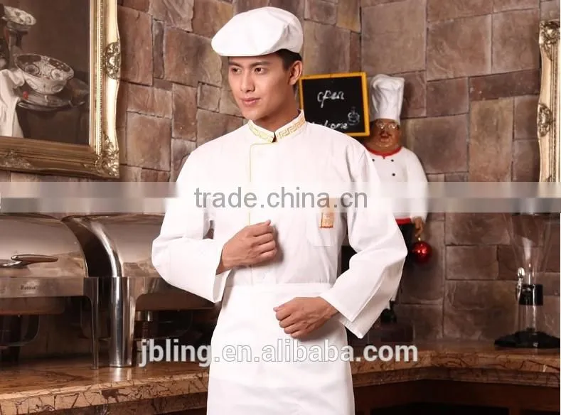 custom fashion high quality chef uniform