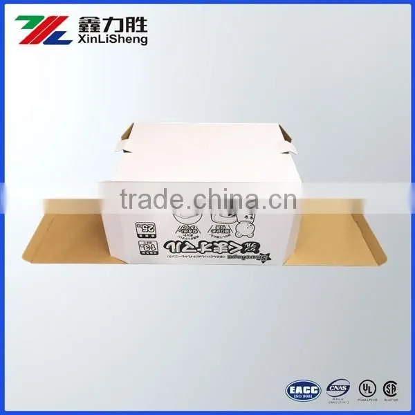 Hot sale custom design paper box for baby pedestal pan, kids toilet