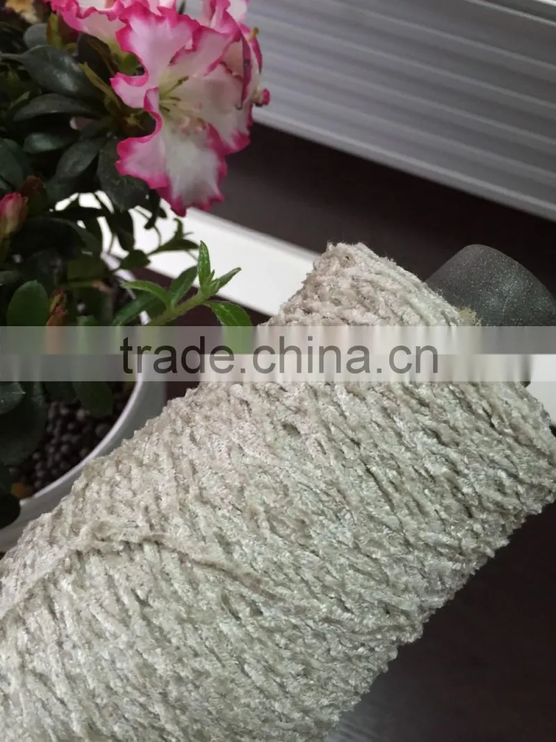 knitting acrylic chenille yarn