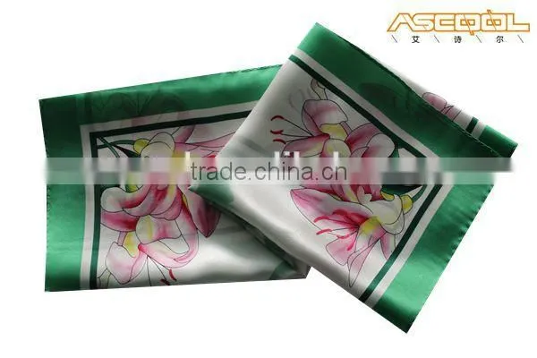Chinese Square Silk Scarf