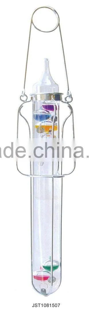 Simple Metal Stand Decoration Galileo Thermometer