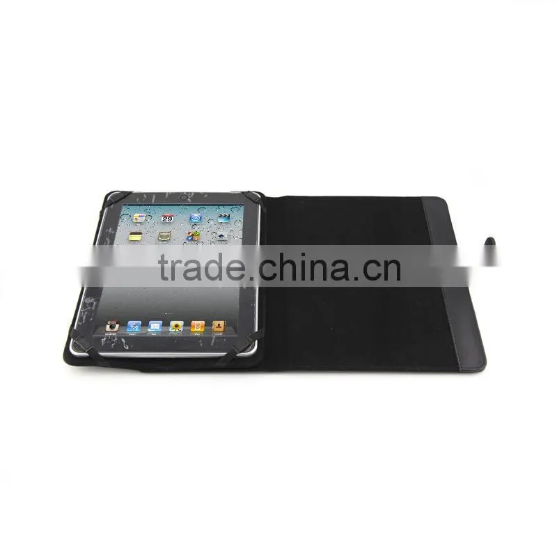 2014 hot selling universal Leather case for tablet, tablet case, universal tablet case