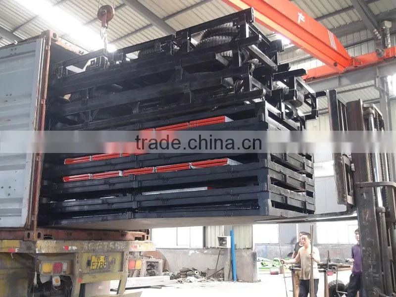 3 ton trailer with crane tractor trailer