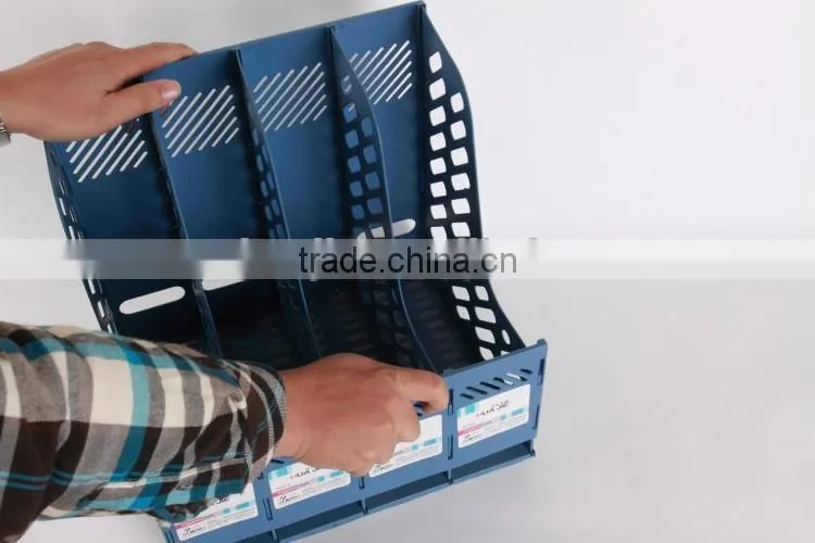 Plastic showroom library magazine display rack for southeast asia market