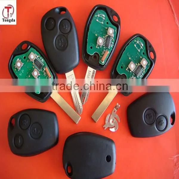 Look! Tongda car key ,remote key /2B&3B remote key 433mhz 7947 chip for Renault