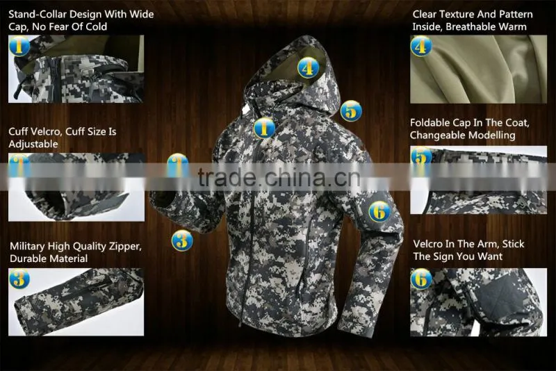 Custom Men Army Military Jacket Coat