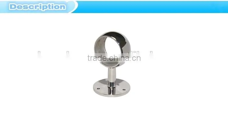 steel handrail bracket/round handrail bracket for Tubular balustrade