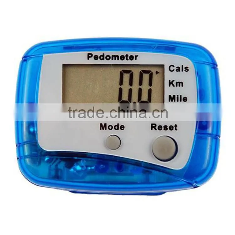 Promotional Multi-functional Calories/KM/Mile Step Counter China Walking Pedometers OEM with Logo Customized