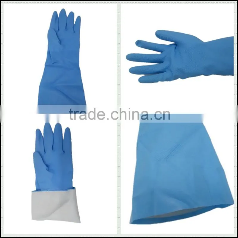 Light Blue Working Nitrile Coated Gloves