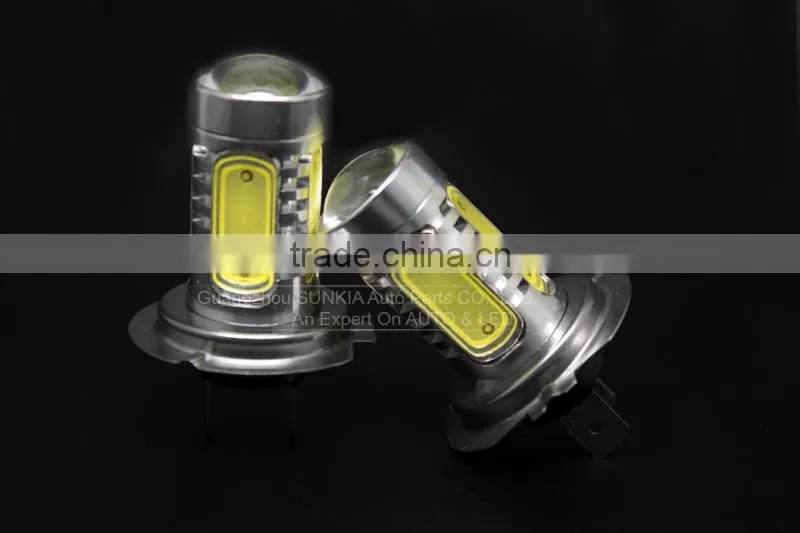 Newest LED Bulb H7 5pcs 1.5w Epistar Chip 7.5w High Power LED Car Auto DRL Driving Fog Tail t Lamp Bulb White 12v