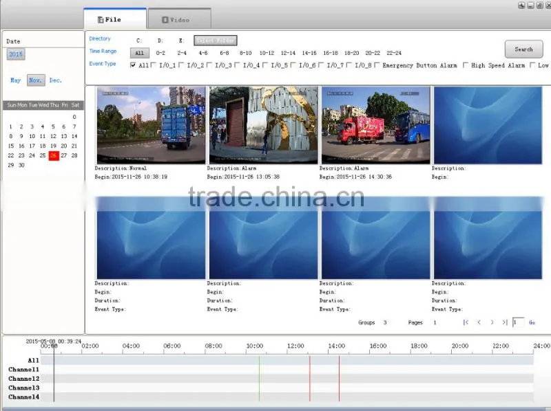 2016 hot sale 4CH hdd 1080p AHD mobile bus dvr with gps 3g 4g,RCM7204 series
