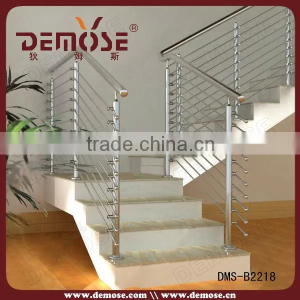 outdoor stair railing design/stainless steel wire balustrade accessories