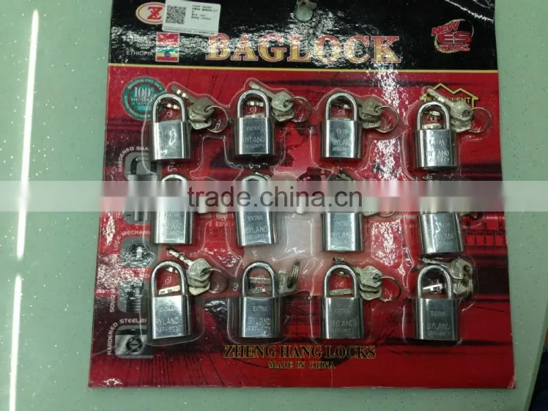 high security square type padlock