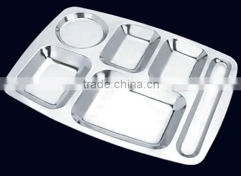metal dinner tray