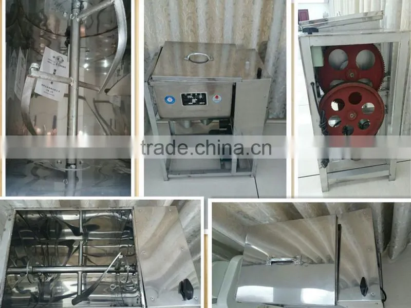 Stainless steel industrial electric dough mixer