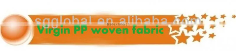 2013 WHITE polypropylene fabric waterproof for cement bag
