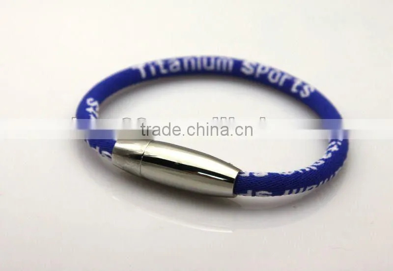 power wristband balance energy bracelet with negative ion