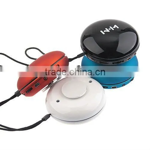 Plastic Speaker With High Quality and Multifunction Support TF Card ,FM Radio
