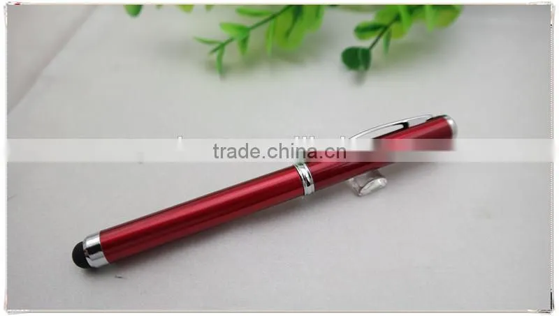 TM-22 4 in 1 multi founction touch pen , laser stlylus pen