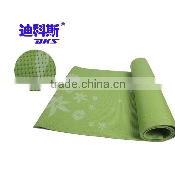 Comfortable Eco friendly Fitness Yoga Mat/PVC Yoga Mat