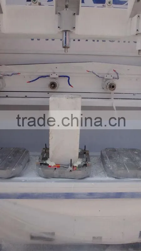 CNC cylinder stone engraving machine