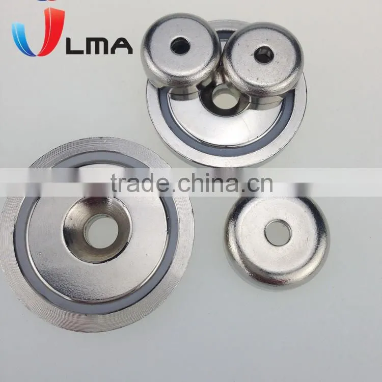 LMA Neodymium Magnet Pot, Permanent NeFeB Pot Magnet