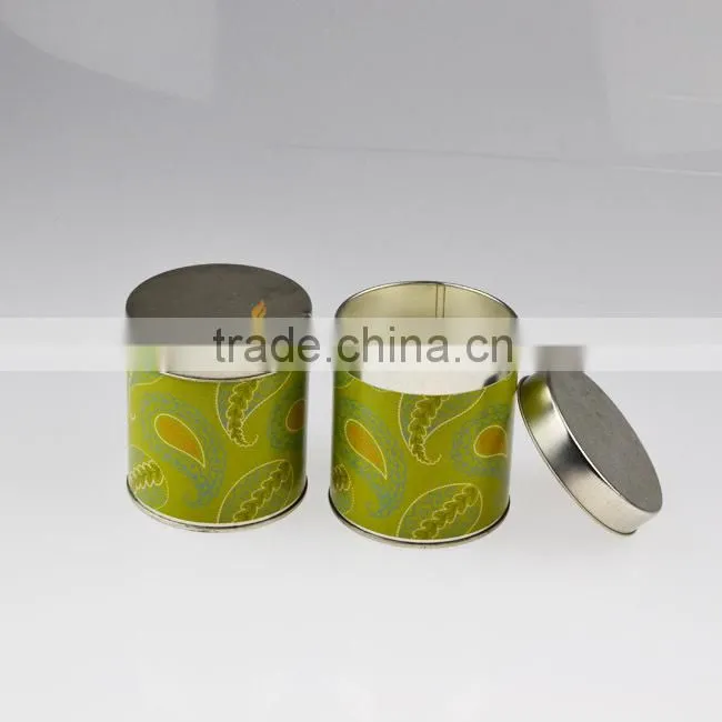 wholesale soy wax candle tin box
