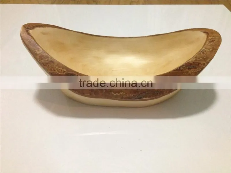 Modern style boat shape decorative fruit bowl salad bowls