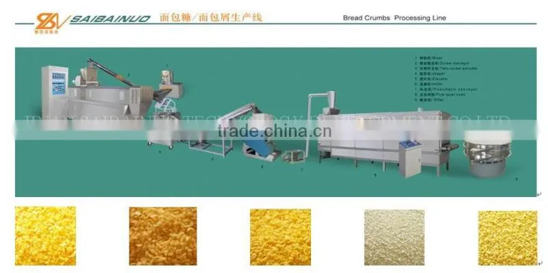 Bread Crumbs Extrusion Maker