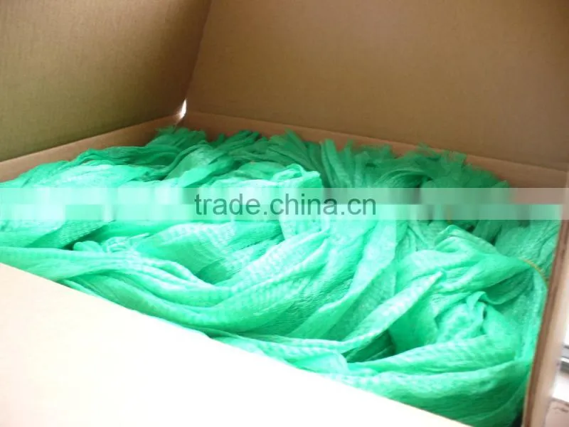 Wine bottle protective packaging sleeve net