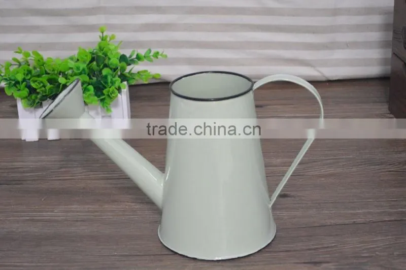Enamel watering can with customized logo and color