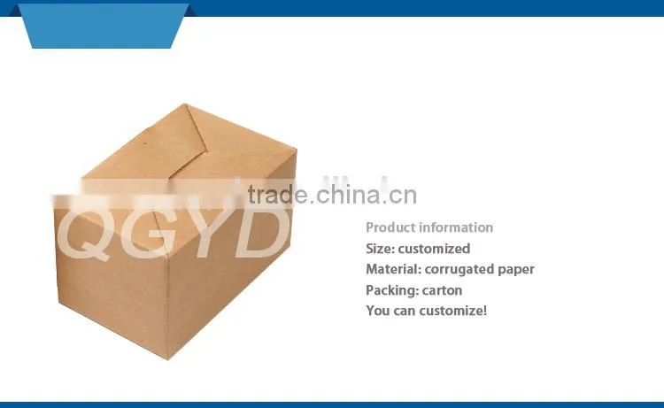 manufacturer custom corrugated packaging box