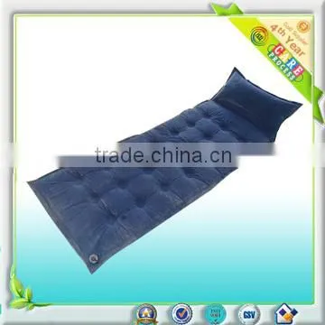 Inflatable flocked bed, inflatable air sofa bed, pvc inflatable sofa bed