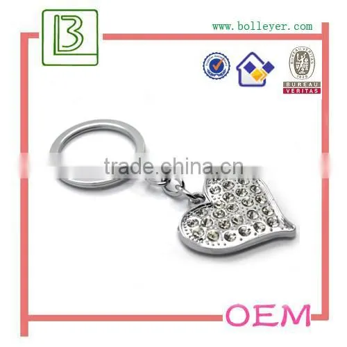 Promotional lovely metal ballet dancer keychain