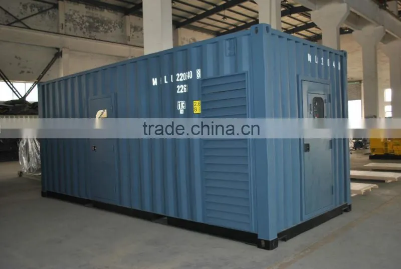 Brand New 500KVA super silent diesel generator set with famous engines and alternator for power station