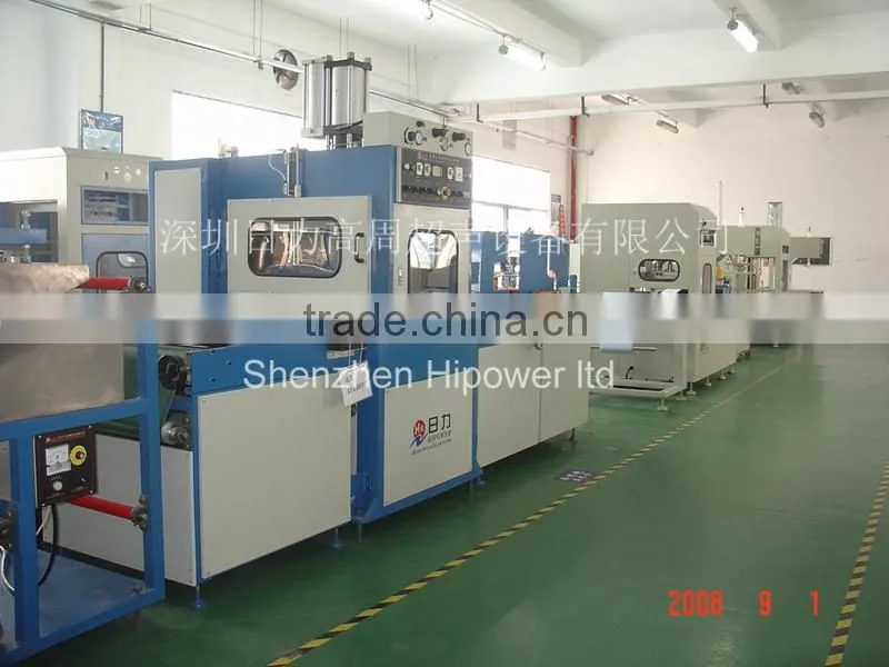 High Frequency PVC fold making machine