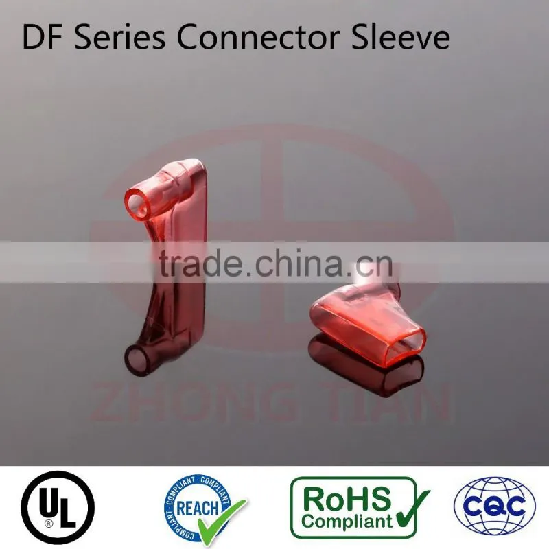 PVC material 6.3 connector sleeve/wire insulator for electric wiring