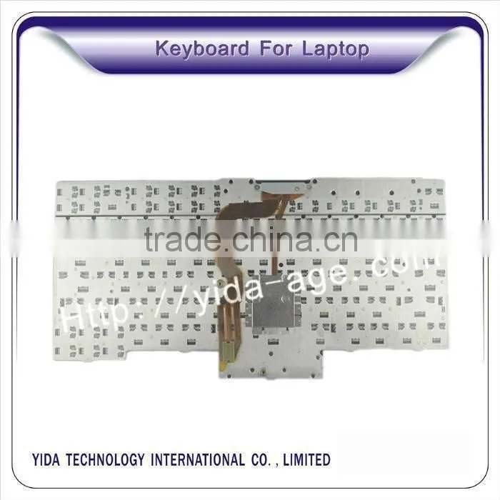 Black Backlit laptop keyboard picture for lenovo T410I US layout