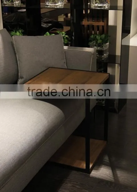 European Modern solid wood small side table (T-81)