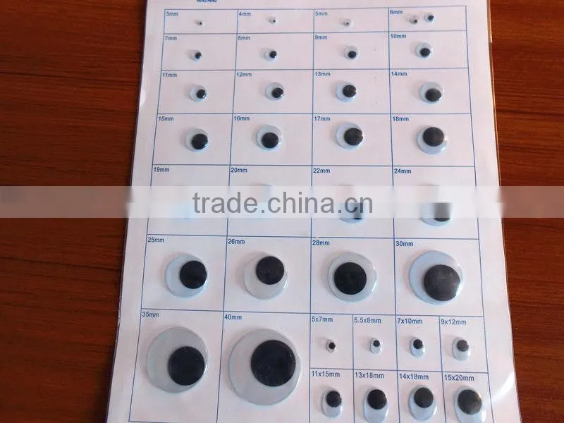 15mm DIY Plastic Goodly Moving Eyes