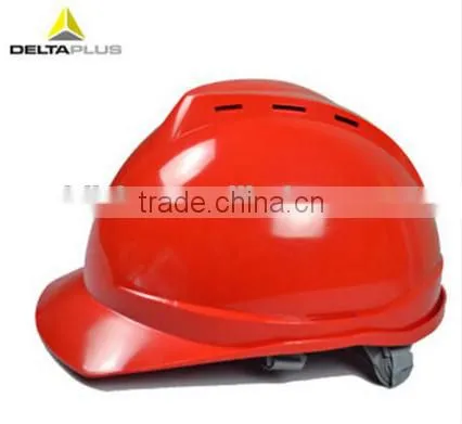HDPE material V style and strengthen ventilation 8 fixed points harness adjustable safety helmet