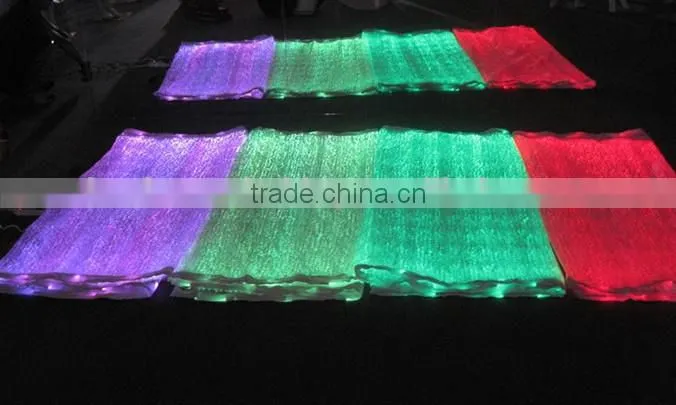 Hot Fashion Twinkle LED Light Curtain Textile For Disco/ Hotel/ Wedding/Restaurant