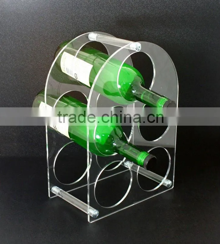 Single Unique Wine Bottle Rack Holder Display